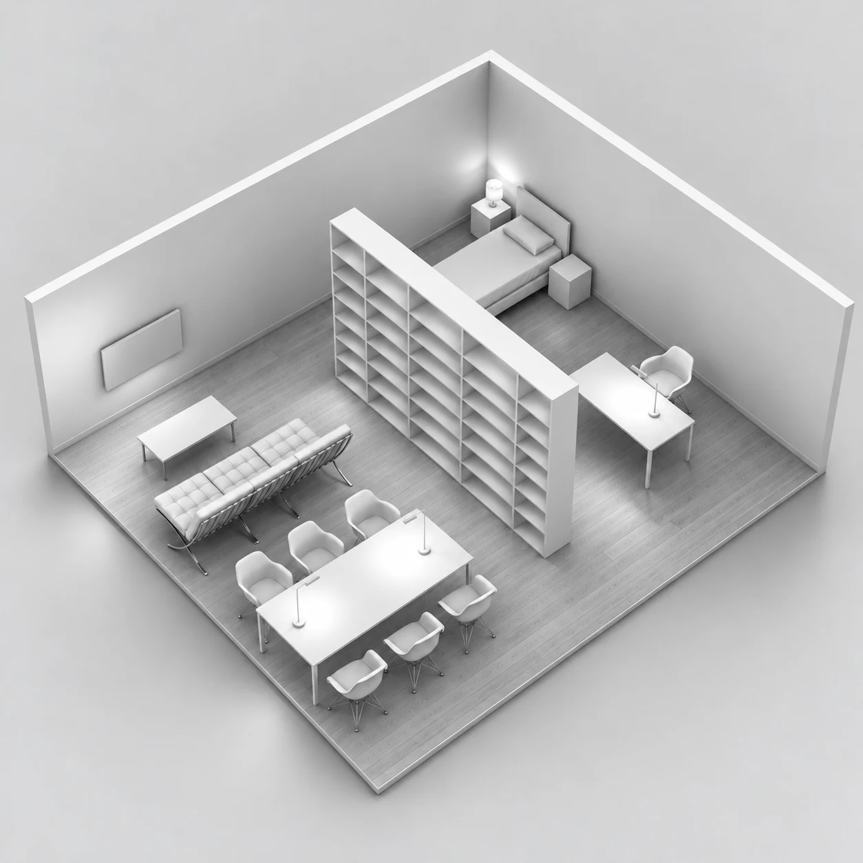 Community Version rendering of the room
